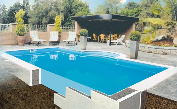 Styroporsteinbecken Poolbau Ingolstadt Wellness Binder